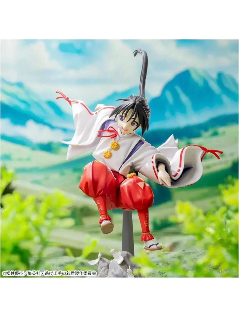 Sega The Elusive Samurai Tokiyuki Hojo Luminasta Figure Red White New US Seller